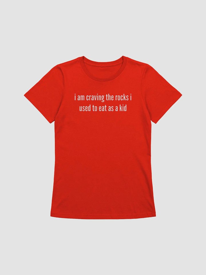 I am craving the good eating rocks supersoft femme cut t-shirt product image (2)