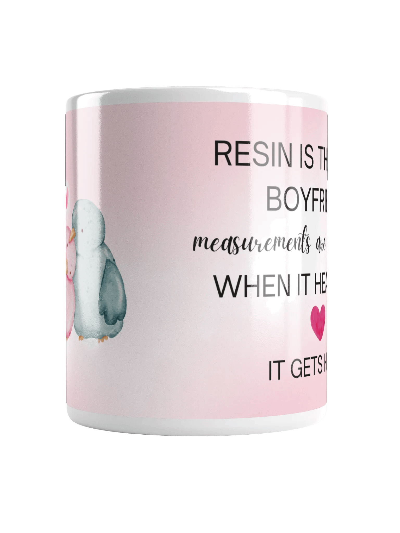 Cheeky Love Birds Resin Mug product image (2)