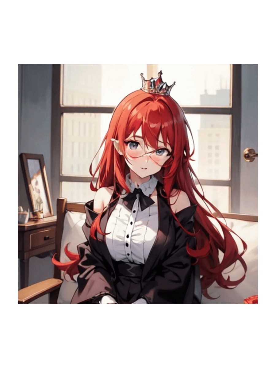 Red K Princess STICKERS product image (3)