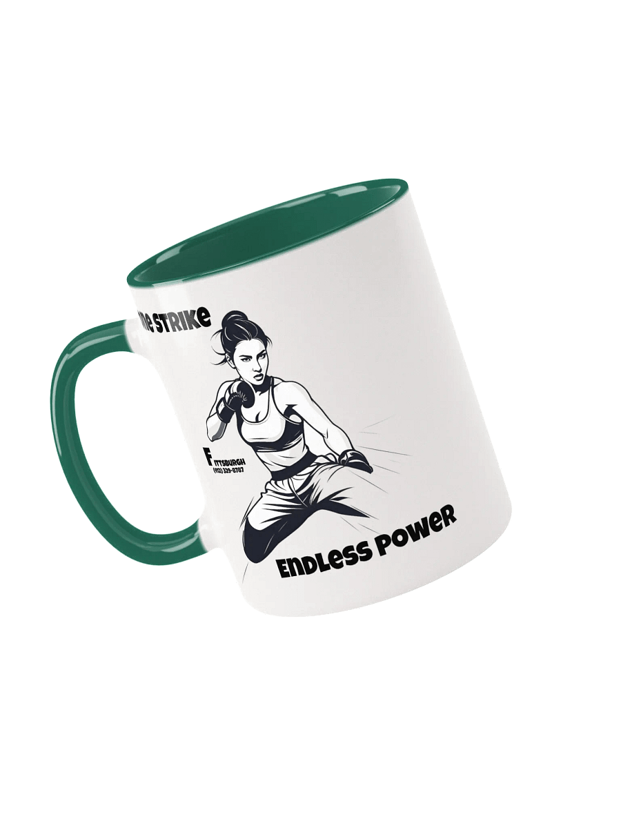 Warrior Women Ceramic Mug Green product image (5)