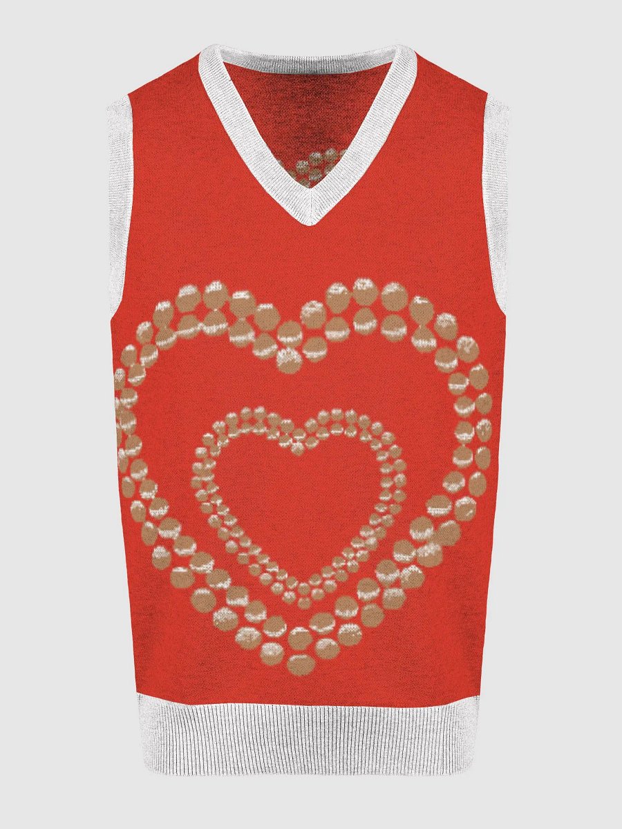 Heartfelt Knitted V-Neck Vest product image (12)