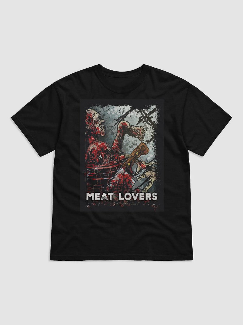 Meat Lovers unisex black tee