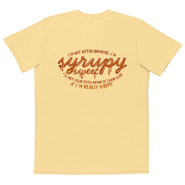 syrupy sweet pocket tee product image (2)