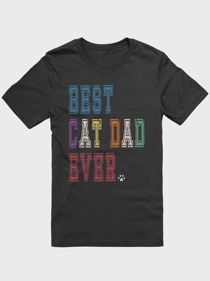 Best Cat Dad Ever 2 Unisex T-shirt product image (3)