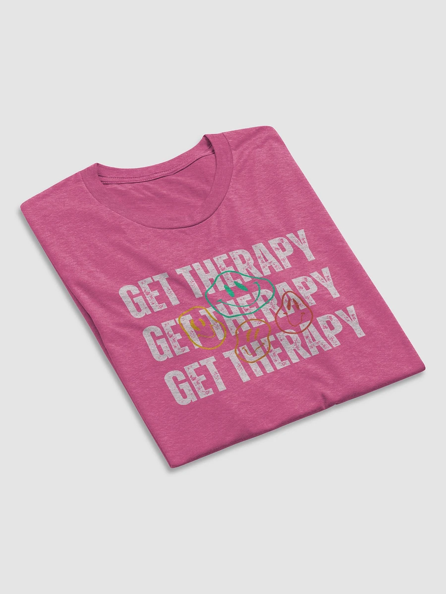 Get Therapy Smiley Faces - Tee (Triblend) product image (6)