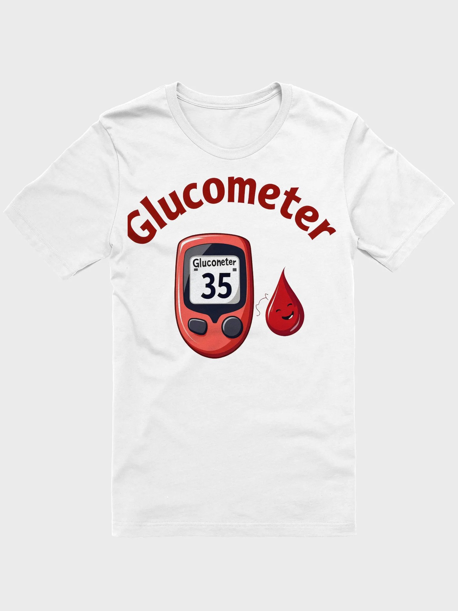 Sweet Glucose Smiles T-Shirt product image (6)