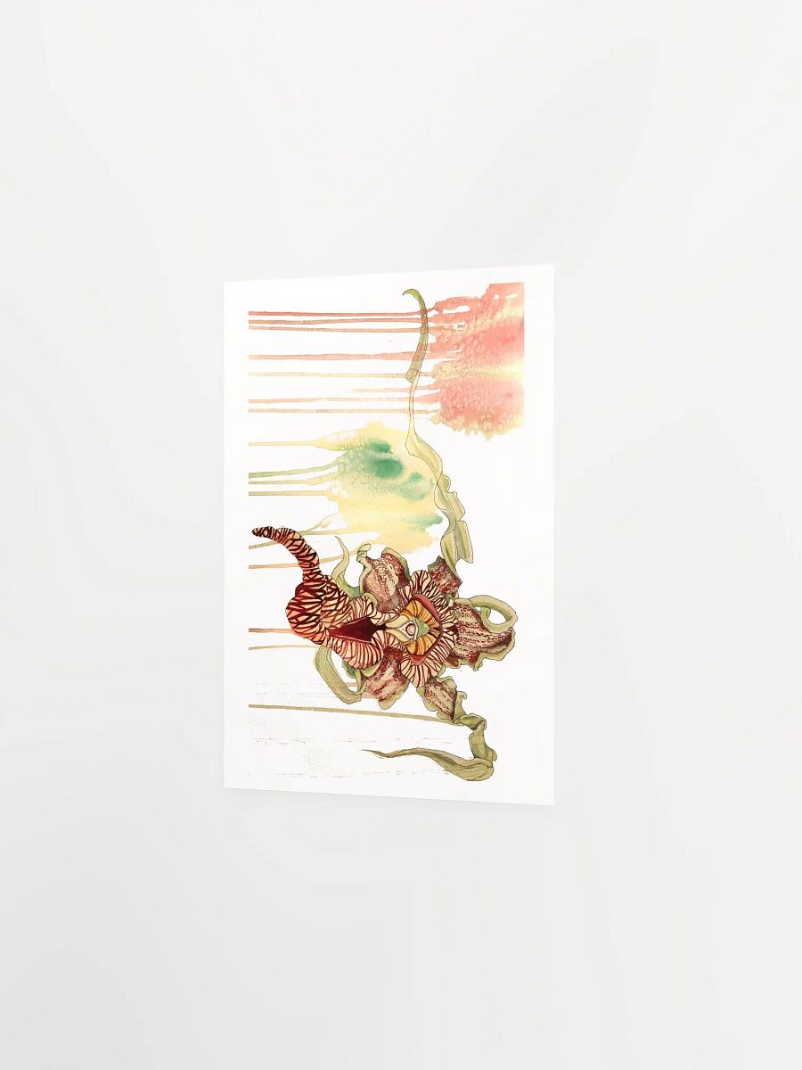 Orchid Vivid Matte Space Poster product image (10)
