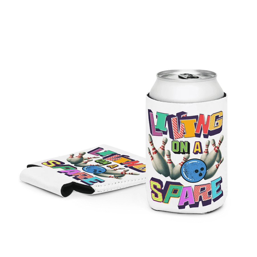 Living On A Strike Style Can Cooler product image (3)