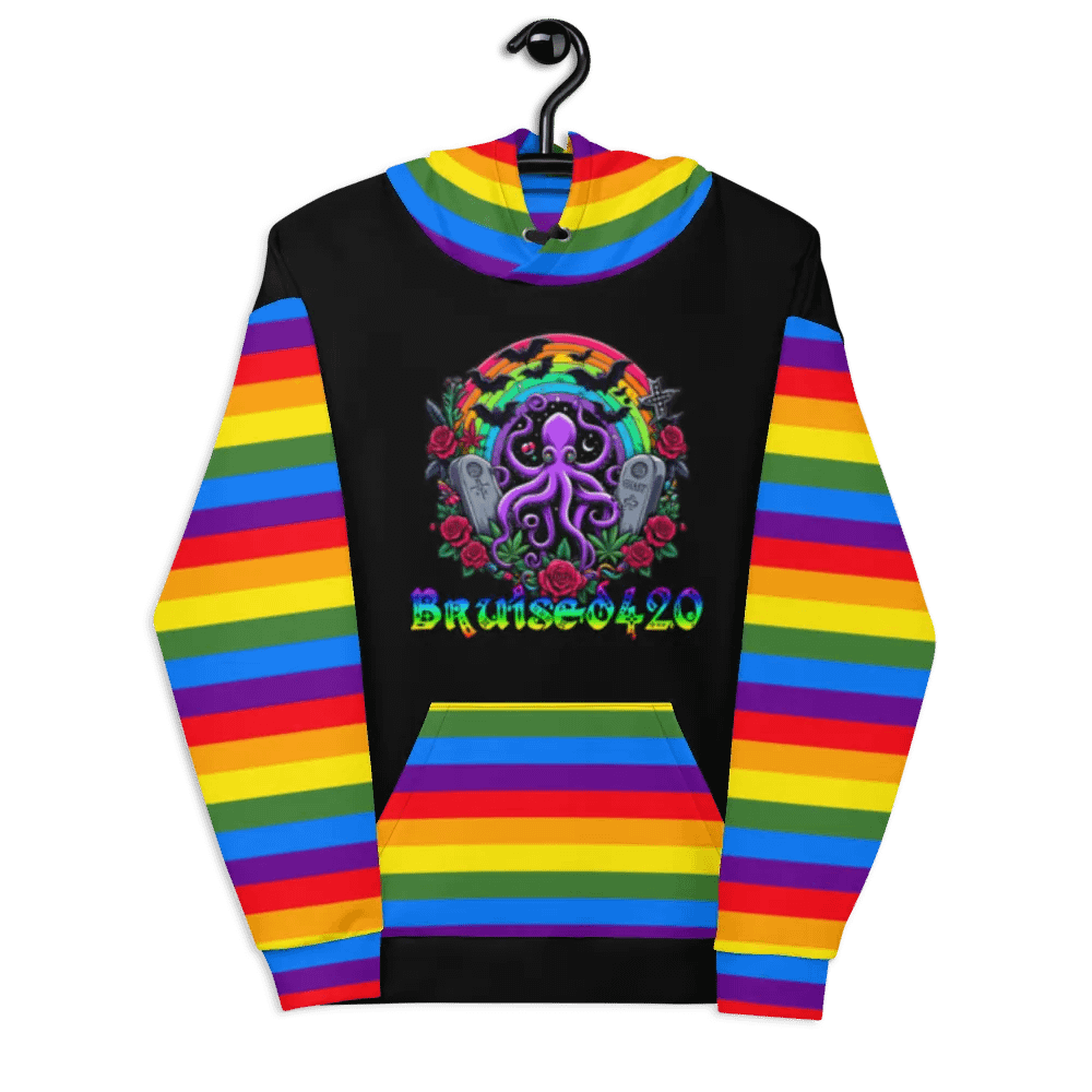Gothic Octopus Dream All-Over Hoodie product image (4)
