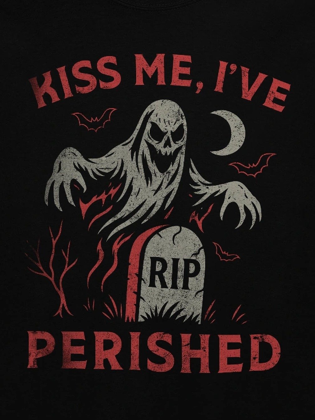Kiss Me, I've Perished Longsleeve Crewneck product image (2)