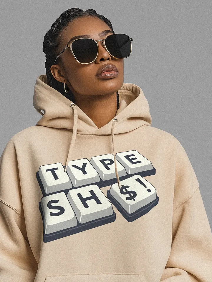 TYPE SH$! Keyboard Hoodie product image (1)