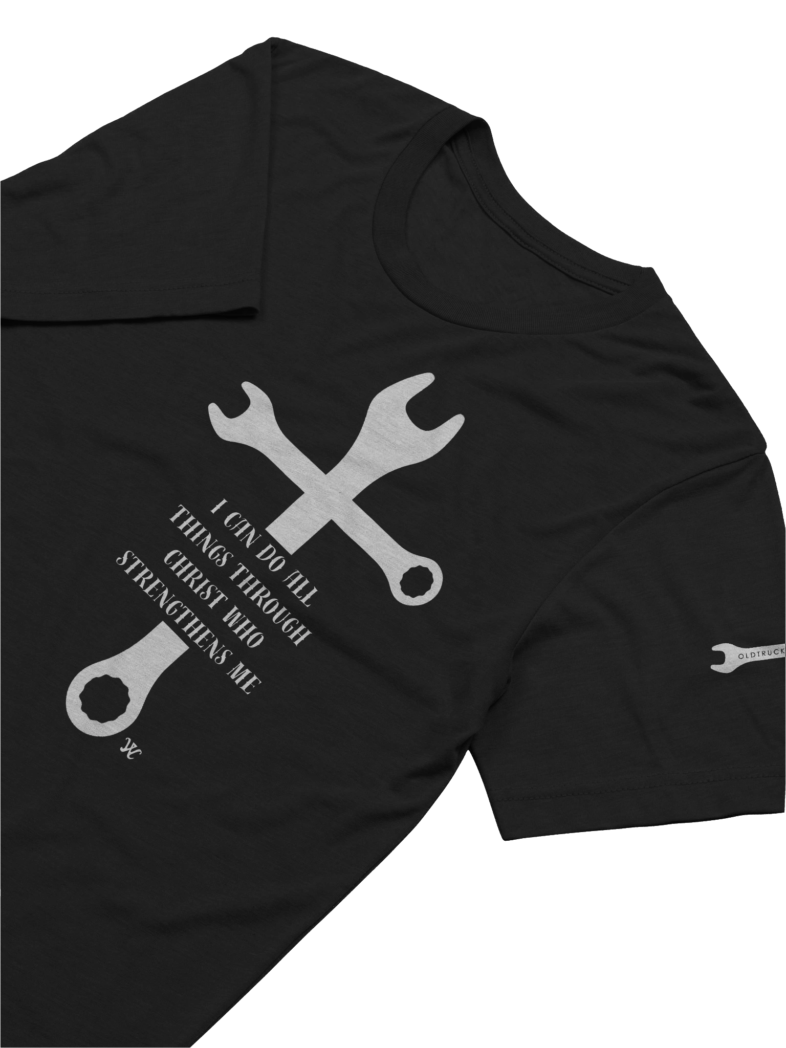 Wrench Cross OTNT Black T-shirt product image (6)