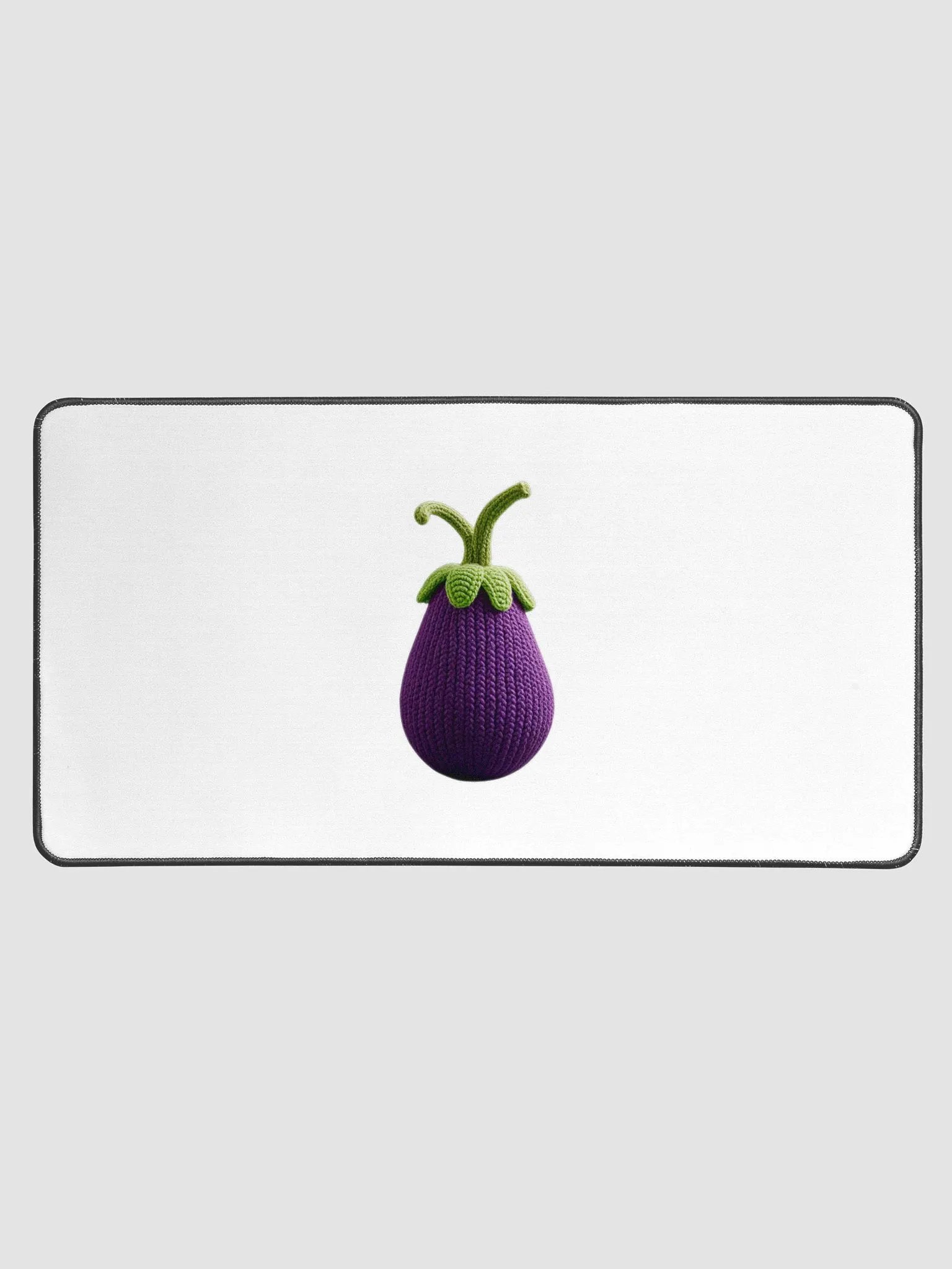 CozyAvocado Desk Mat 15.5" x 31.5" Egg Plant #2 product image (1)