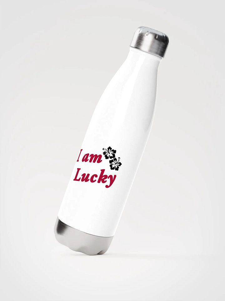 Lucky manifestation Stainless Steel Water Bottle product image (2)