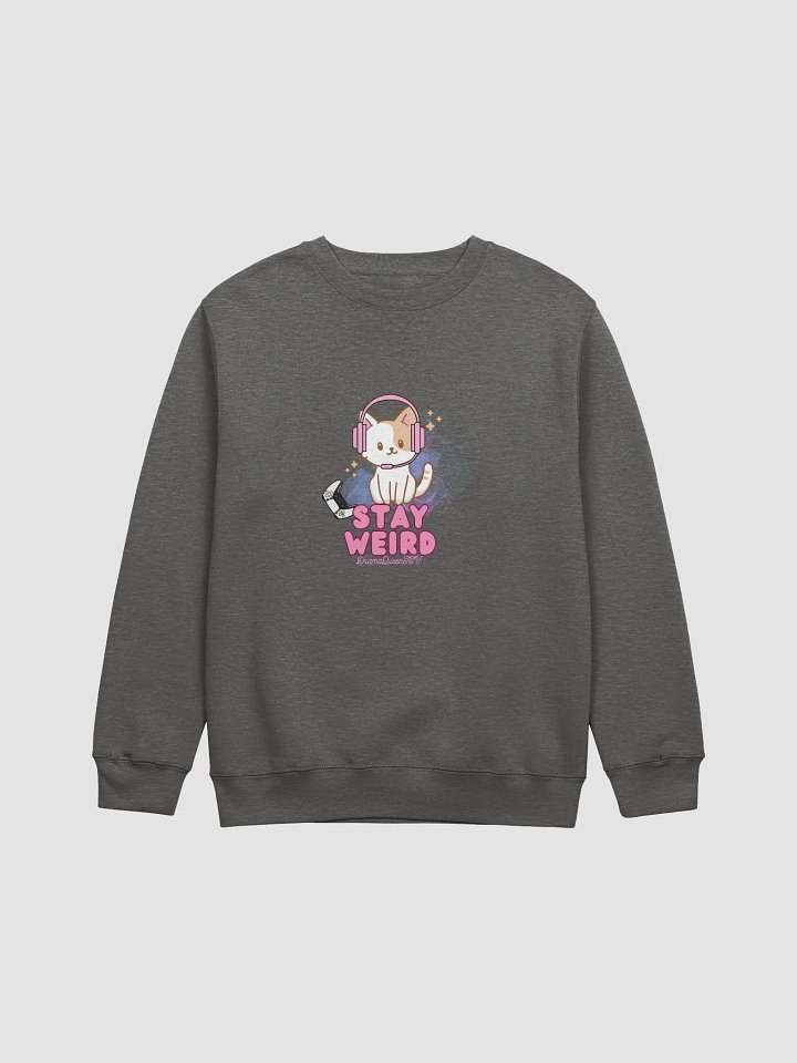 Stay Weird Cat Crewneck Sweatshirt product image (5)