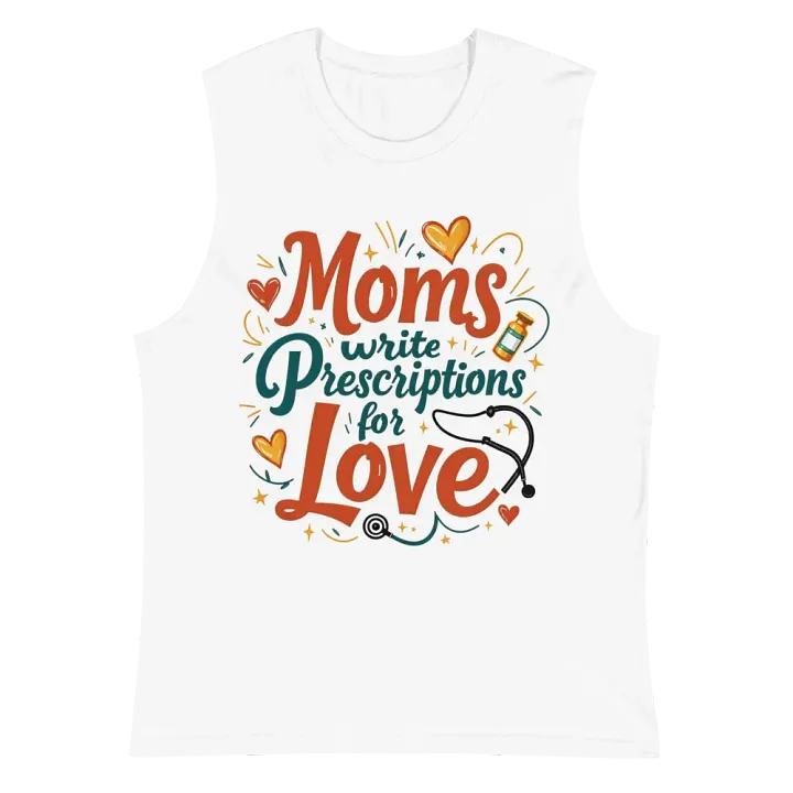 Moms Write Prescription for love Muscle Tank product image (6)