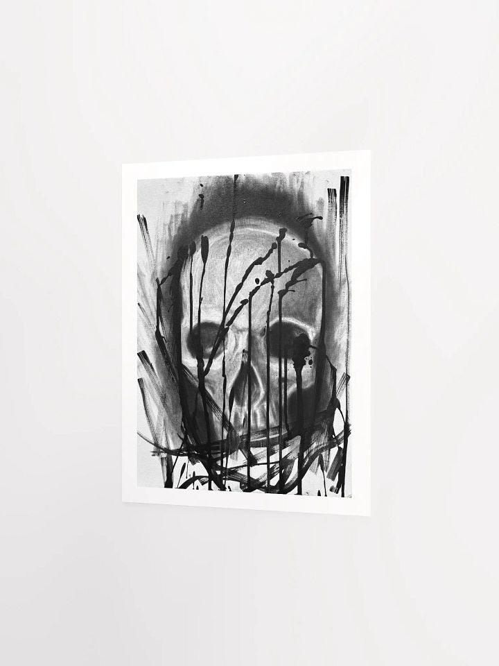 Inky Skull - Print product image (2)