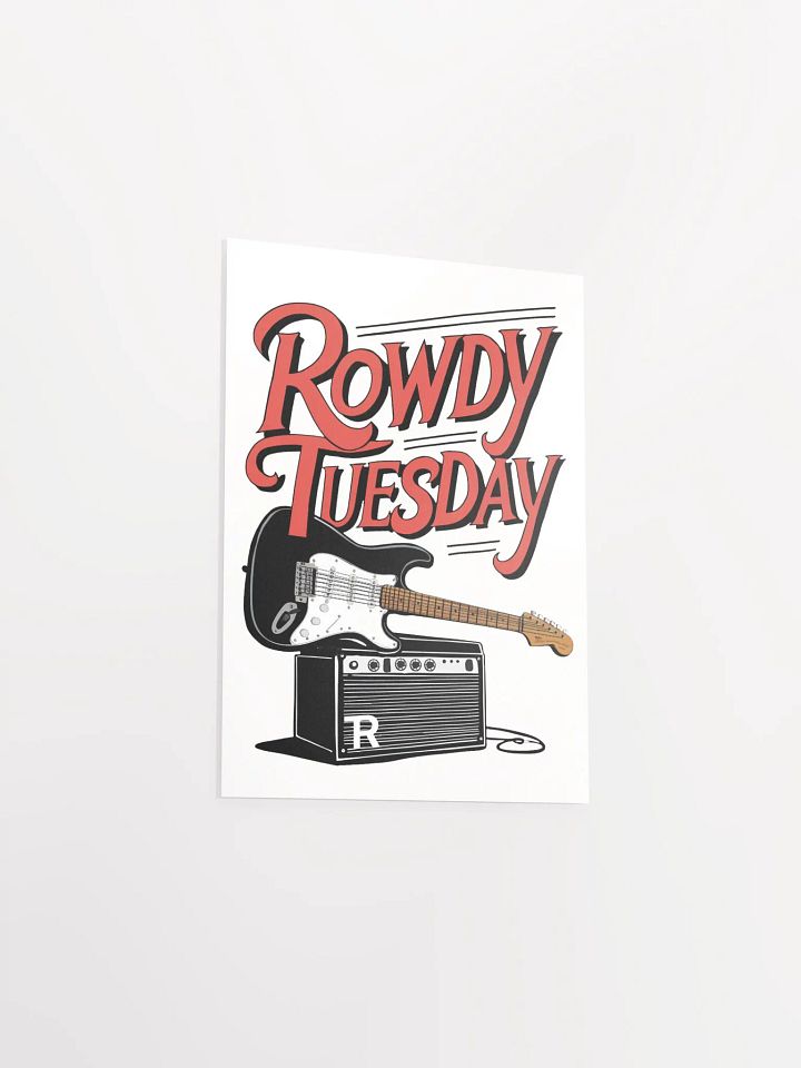 Rowdy Tuesday Poster product image (2)