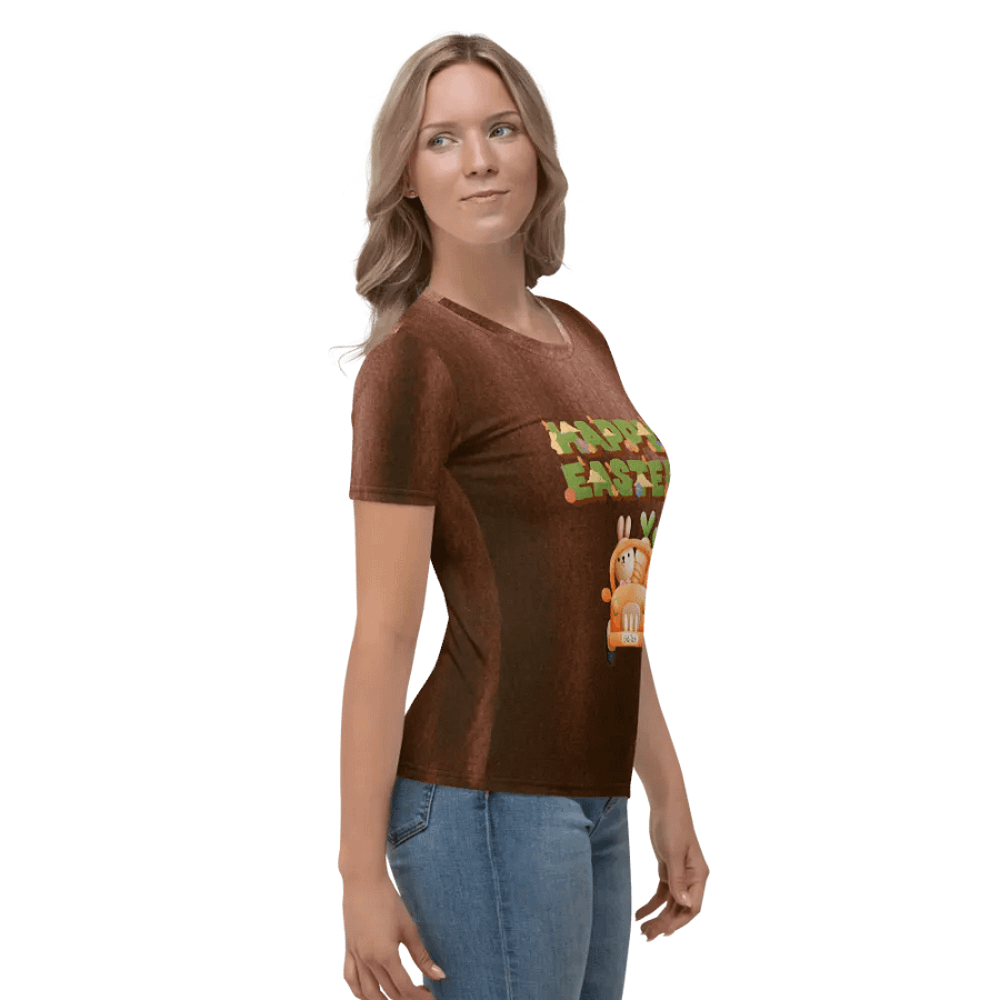 Happy Easter All Over Print T-shirt product image (3)