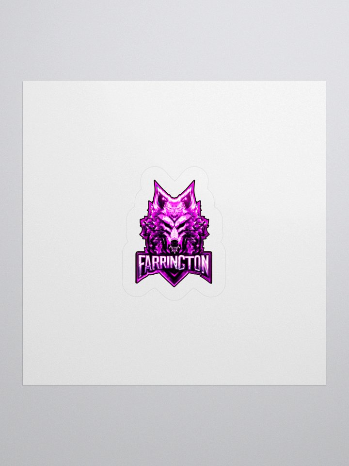 Ladies Pinky Purple Logo Stickers product image (3)
