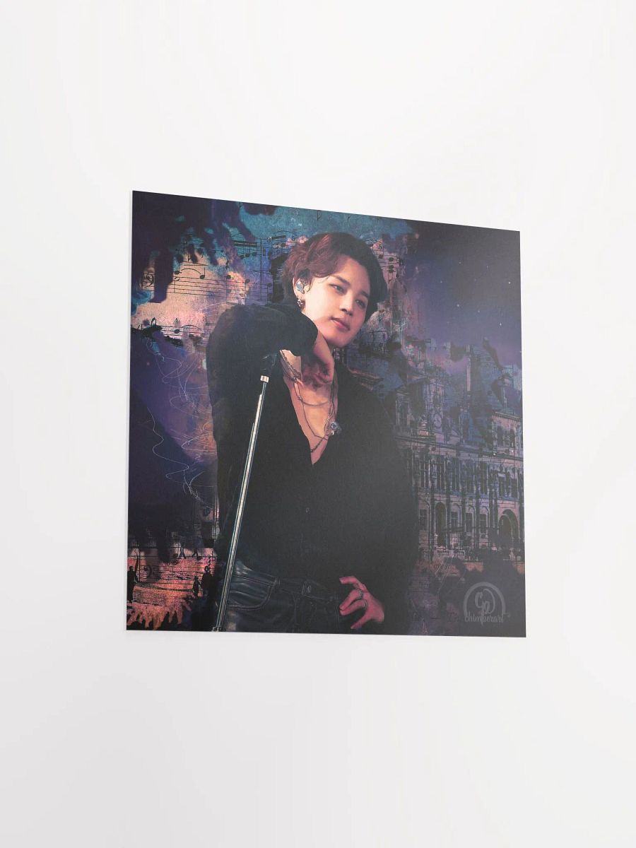 BTS - Jimin at Busan Print (Unframed) - Designed by ChimberArt product image (5)