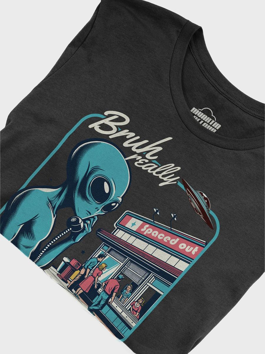 Bruh Really Don't Leave Me With These Losers - Alien Humor Retro Design product image (34)