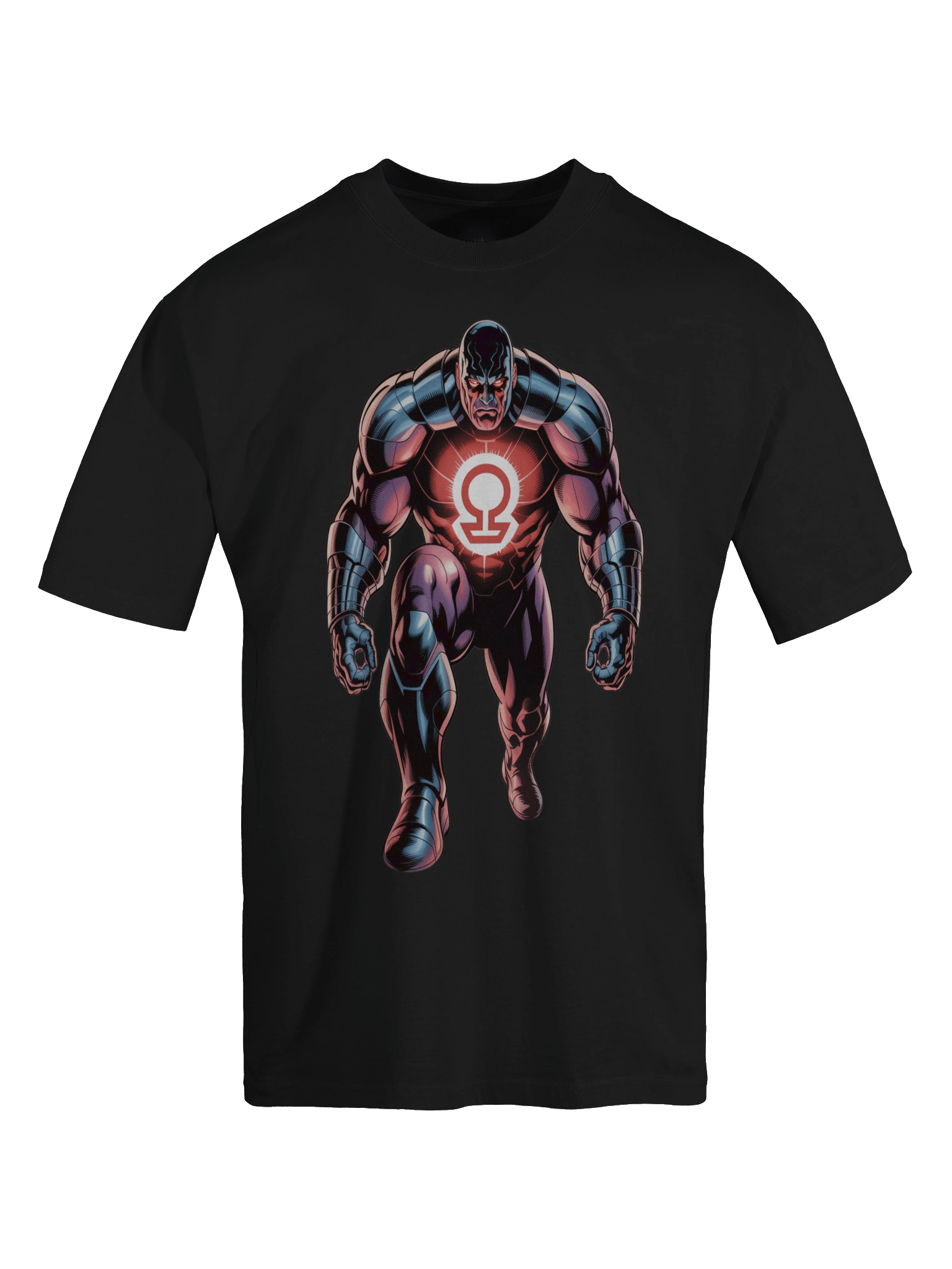 Apokoliptian Kneel: Darkseid Oversized Faded T-Shirt product image (1)