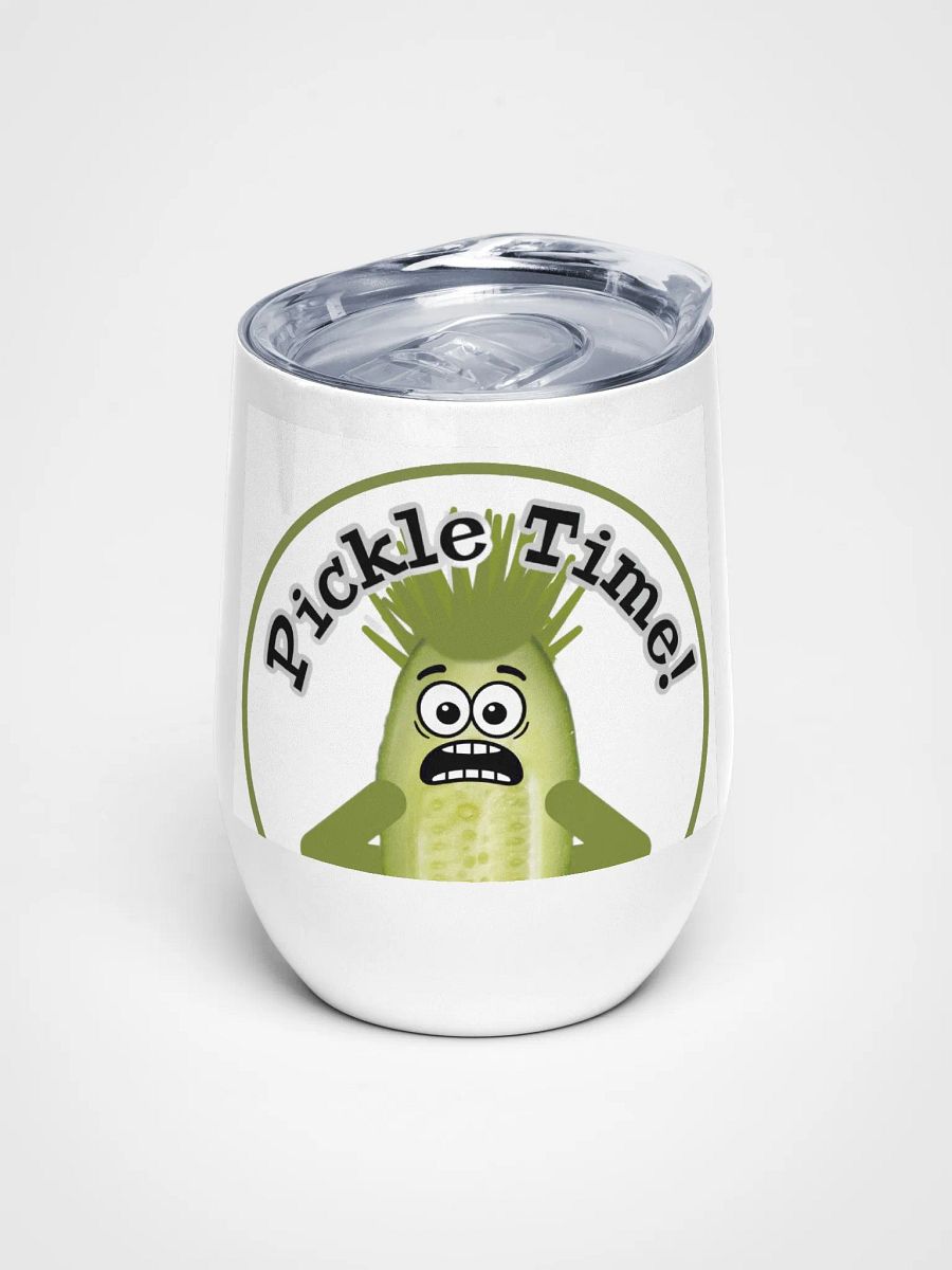 Pickle Time Wine Tumbler product image (1)