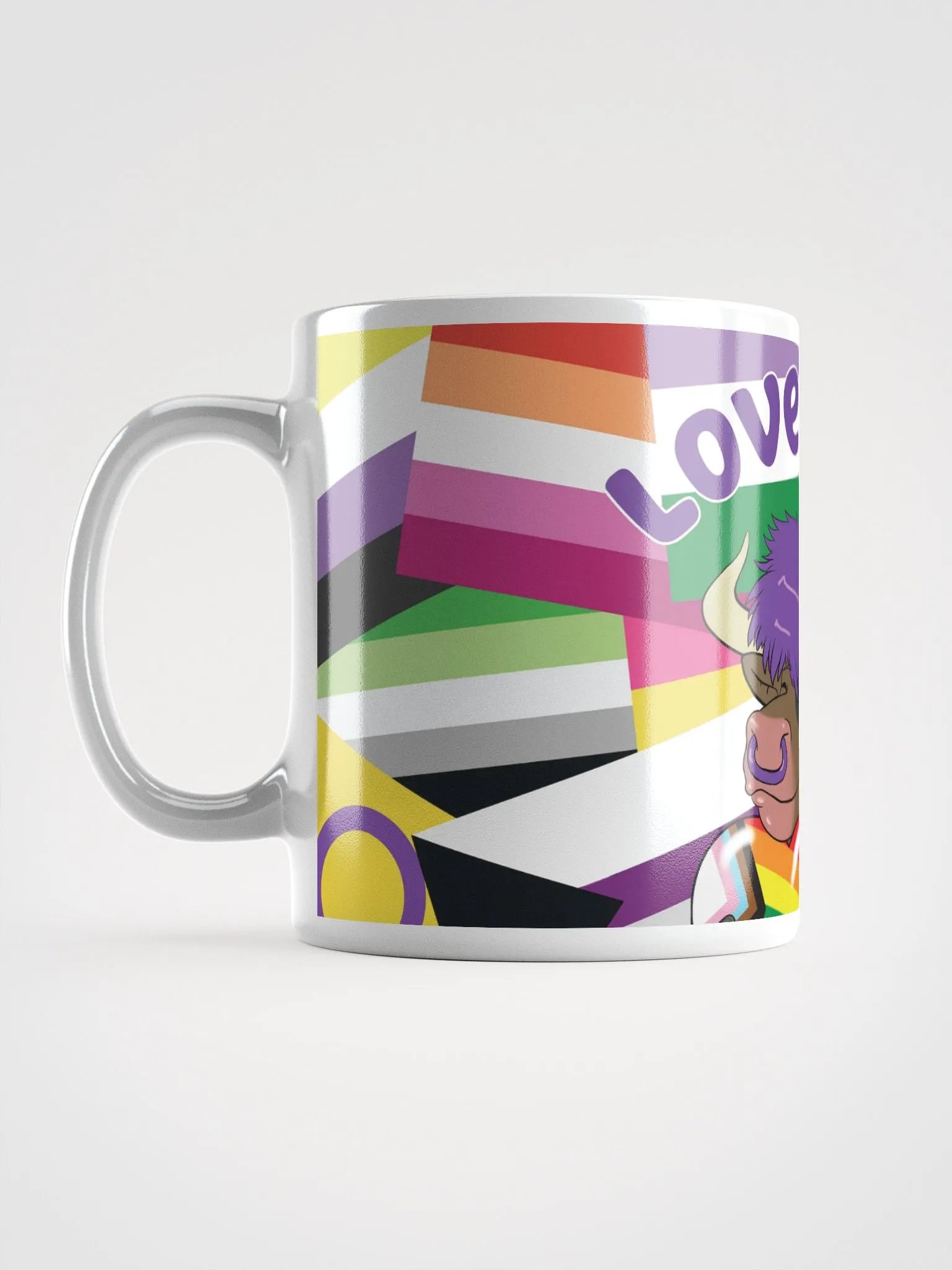 "Love Wins (Pride Flags Edition)" Coffee Mug product image (6)