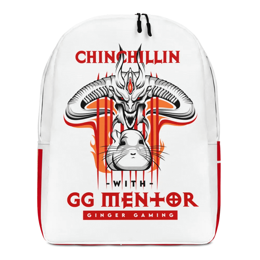Chinchillin With GGMentor Backpack! product image (1)