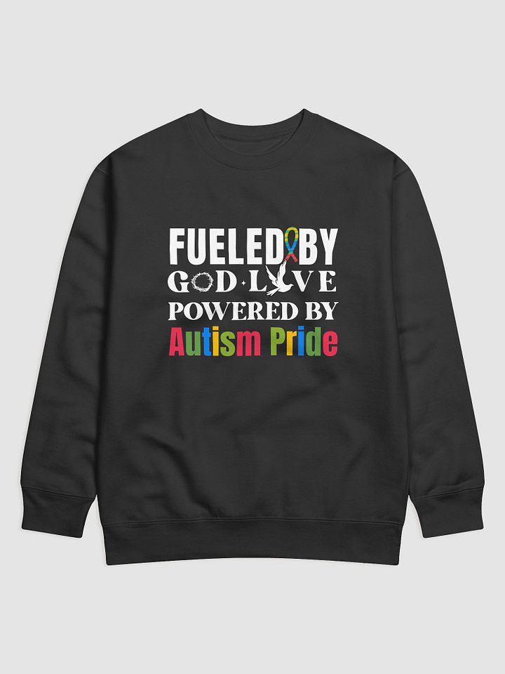 Fueled By God, Powered By Autism Pride, Autism Heritage Sweatshirt product image (1)