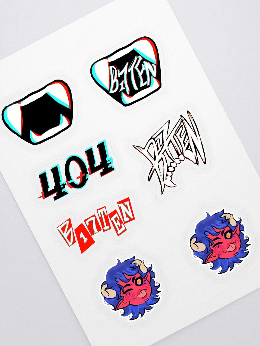 FANGZ STICKER SHEET product image (1)