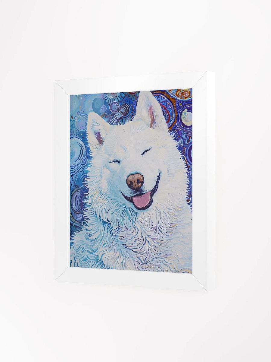 Vibrant Dog Portrait Matte Poster product image (3)
