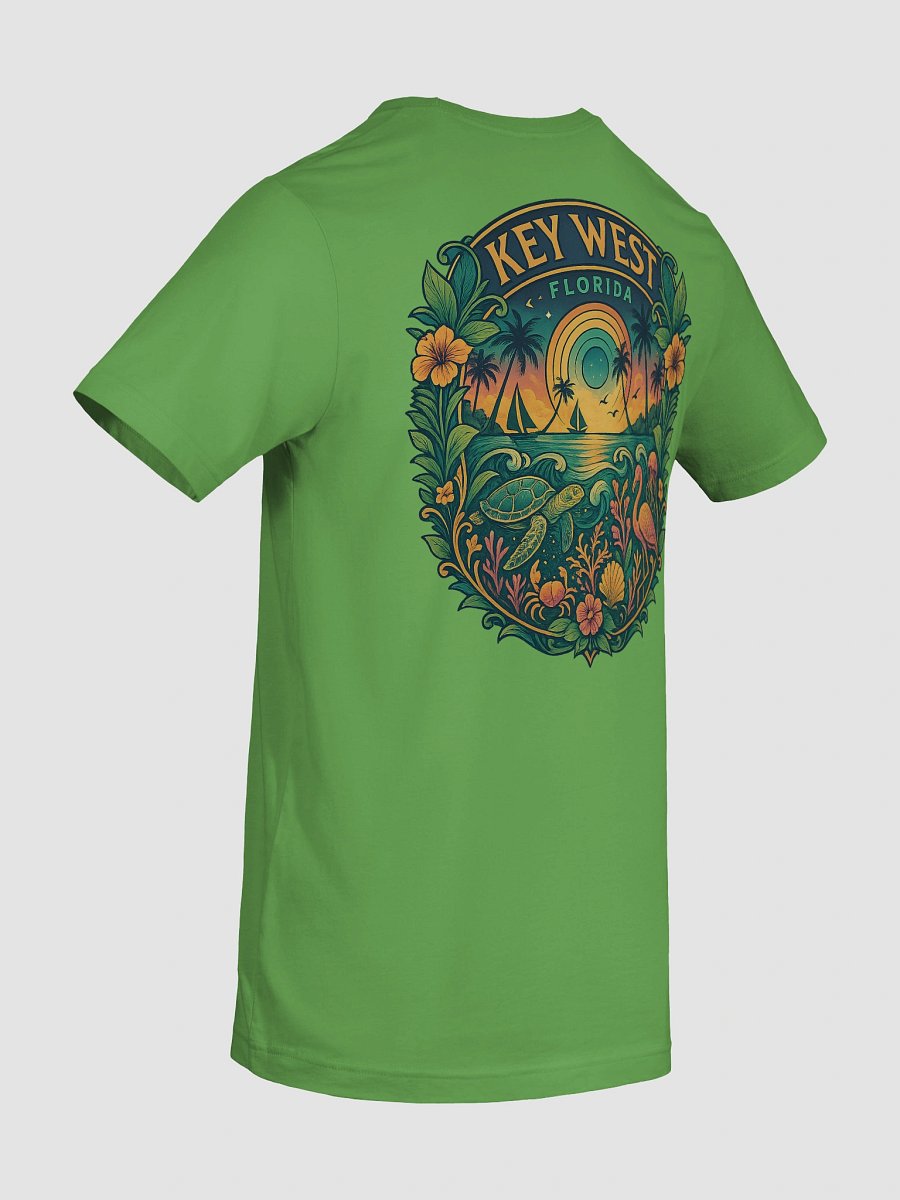 Key West Tropical T-Shirt Ultra Soft Tee with Ocean Scene product image (10)