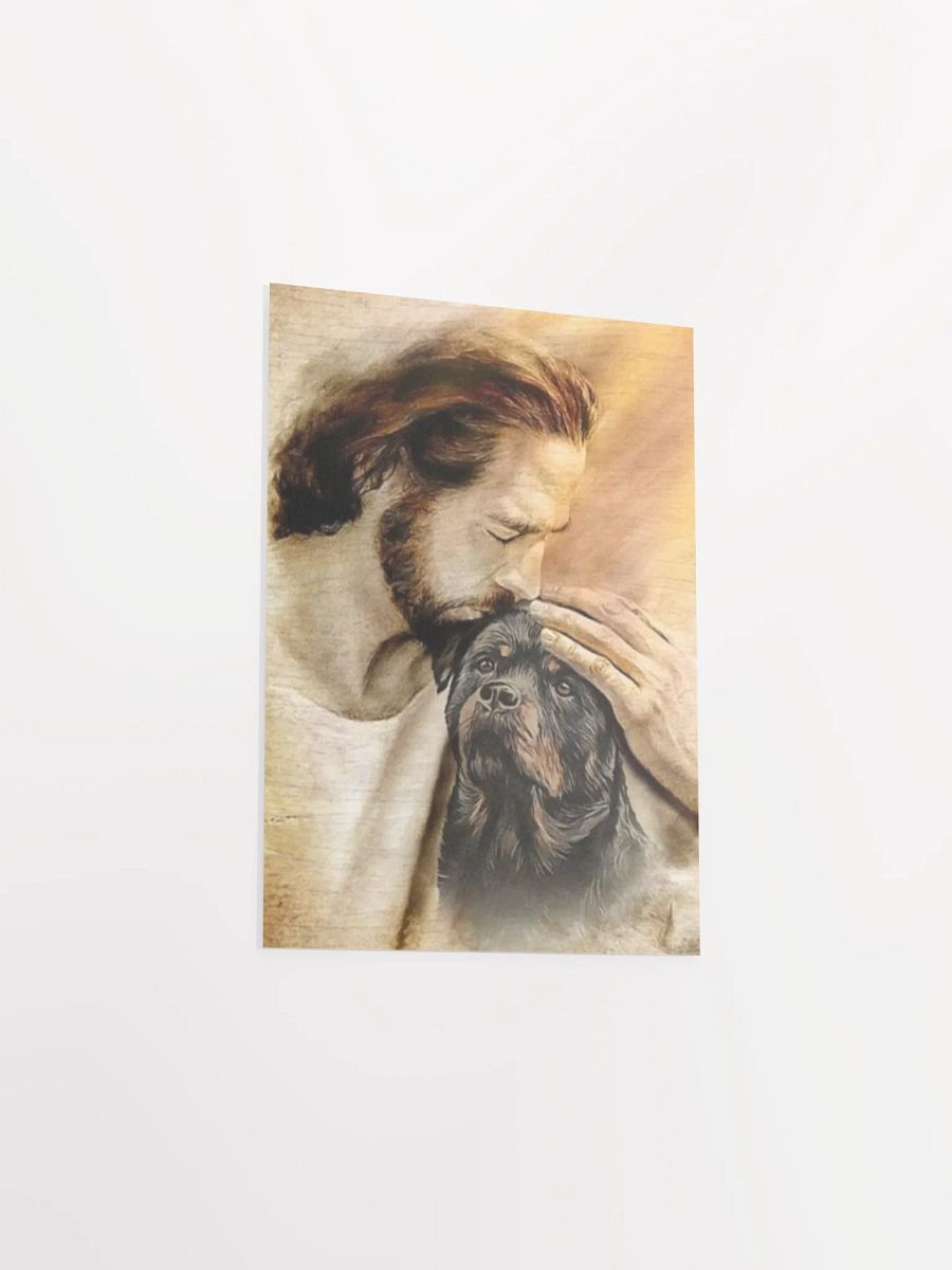 Rottweiler and Jesus - Poster product image (23)