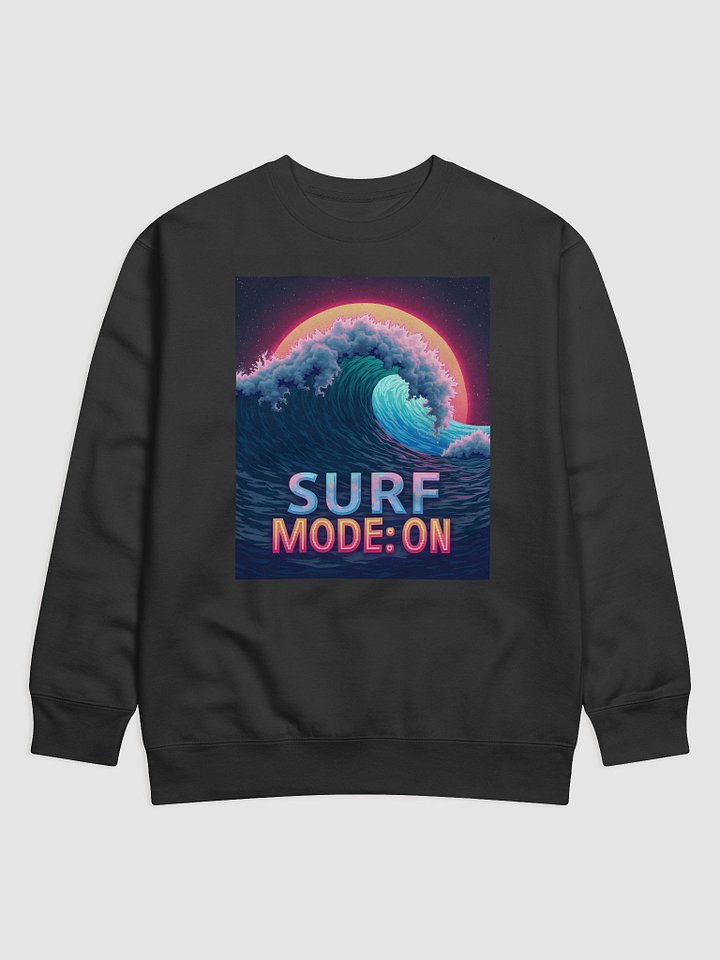 Sunset Surf Mode Premium Sweatshirt product image (1)