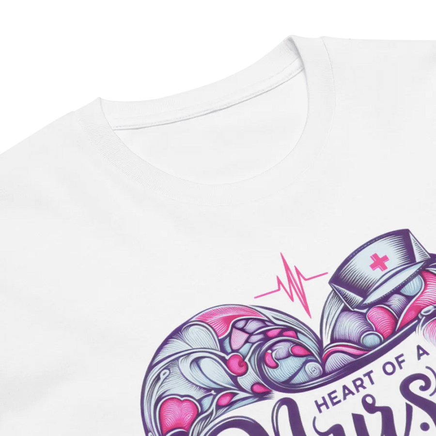 Heart of a Nurse Artwork T-Shirt product image (6)