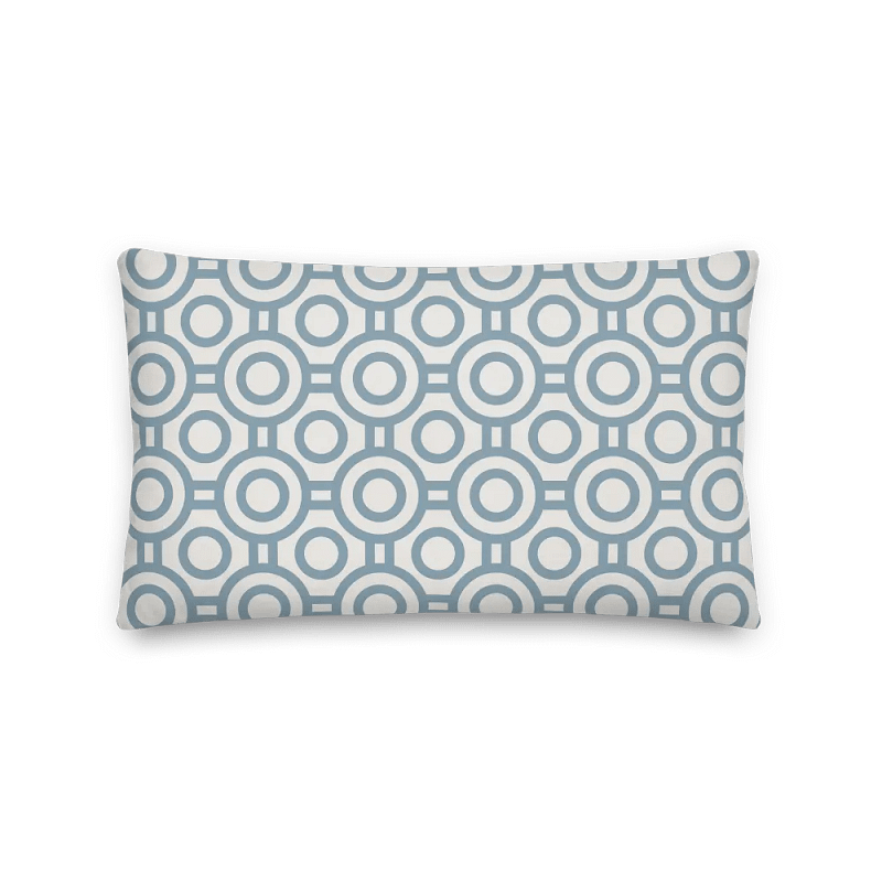 Geometric Elegance Decorative Pillow