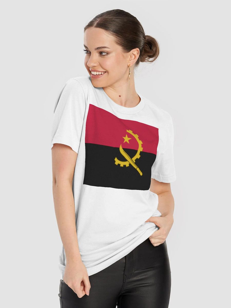 Exclusive Angola Flag Unisex T-Shirt - Celebrate Your Heritage product image (9)