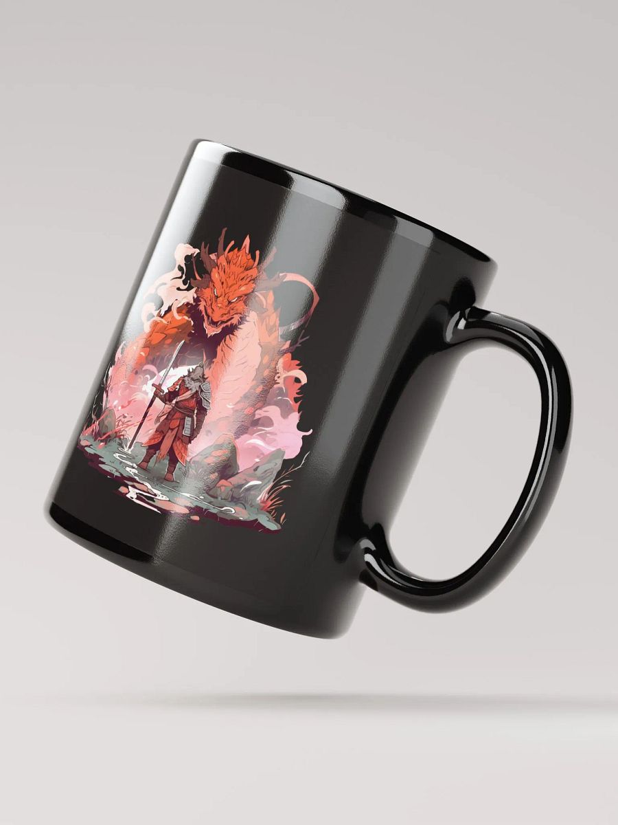 Dragon and Warrior Manga Comic art sticker product image (2)