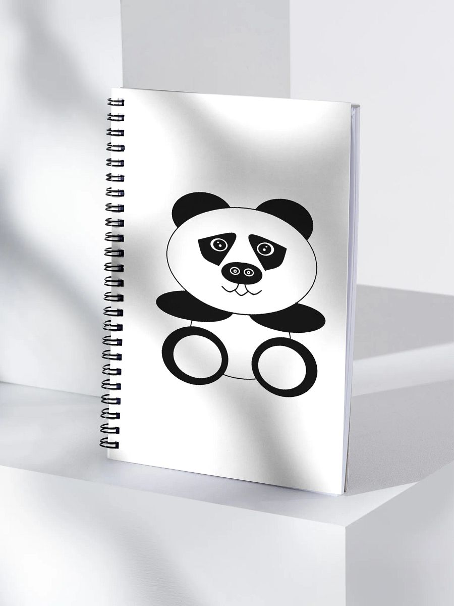 Cute Panda Black and White Aesthetic Design product image (4)