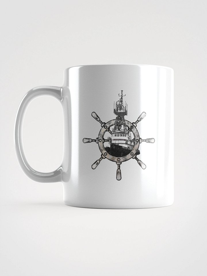 Ship Wheel & Tug CE Mug 11oz, 15oz, & 20oz product image (1)