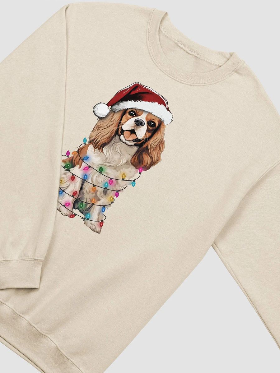 Funny Cavalier King Charles Spaniel Christmas Sweatshirt for Cavalier Spaniel Paw-rents product image (19)