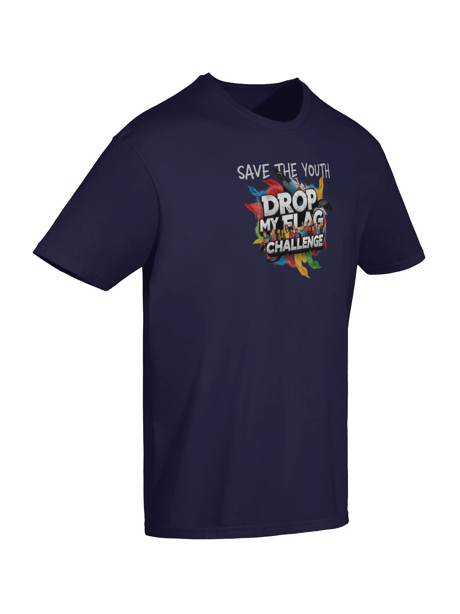 Navy Drop My Flag Tee product image (10)