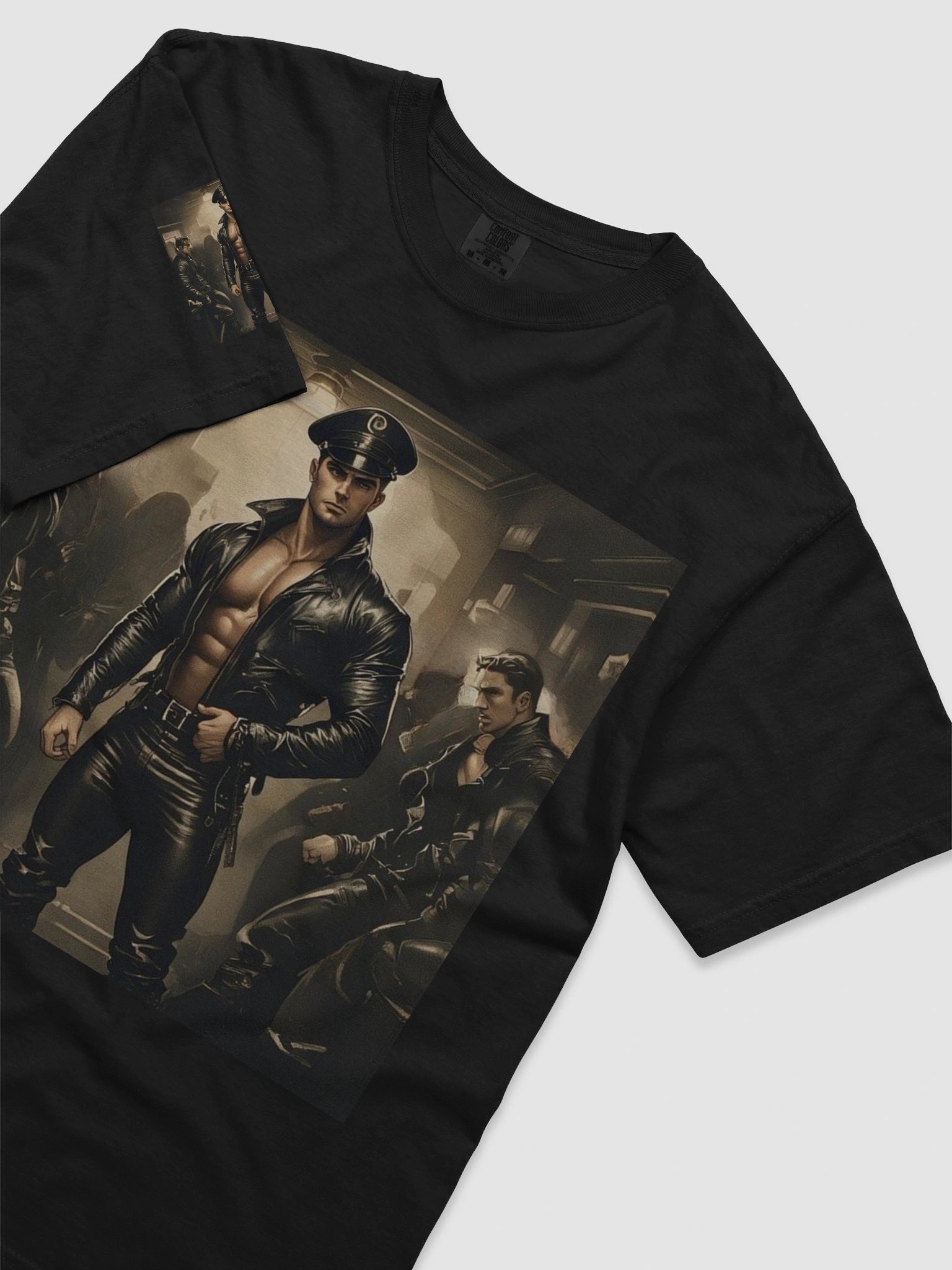Limited Time Offer Lucky DIP bonus! Vintage Leather Daddy Berlin The Gathering Brotherhood Leather Bar Pride Tom of Finland Tribute Graphic Design T Shirt product image (5)