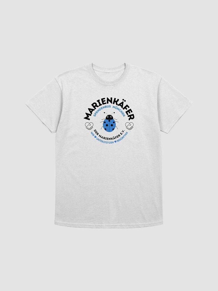 Marienkäfer Badge (Weiß) - Premium T-Shirt product image (1)