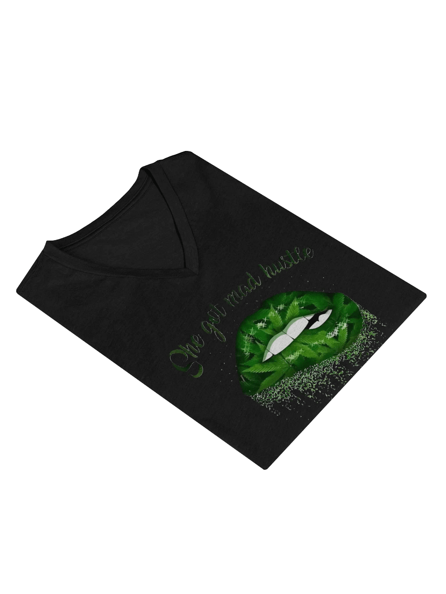“She’s Got Mad Hustle” Women's Relaxed V-Neck T-Shirt product image (34)