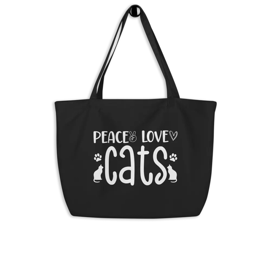 Peace Love Cats Bag product image (8)