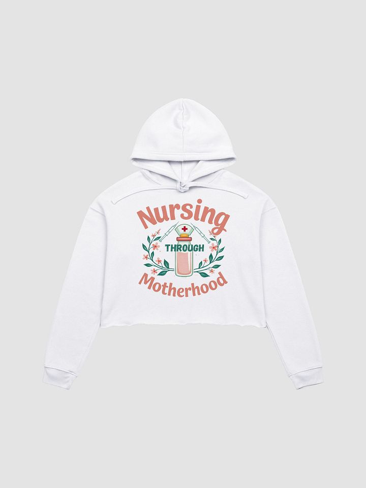 Nurse's Cap Floral Baby Bottle Hoodie product image (1)
