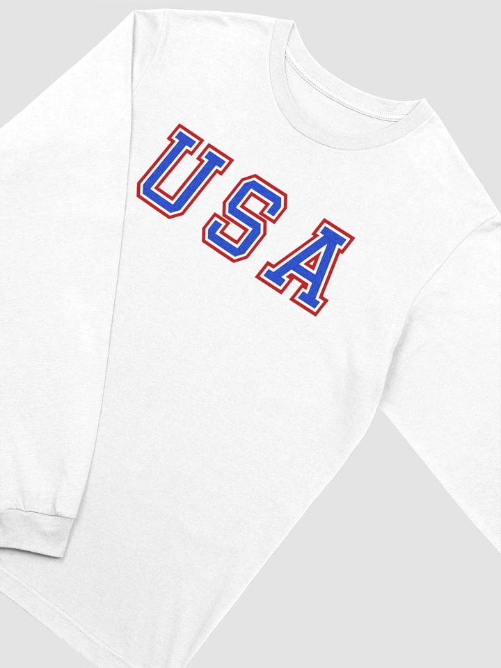 USA with Mouse Long Sleeve (Red/Blue) product image (2)